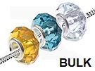 Birthstone Faceted Glass Beads (BULK)